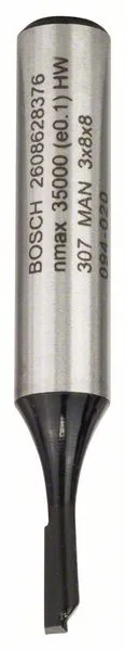 Drážkovací fréza 8 mm, D1 3 mm, L 8 mm, G 51 mm Drážkovací fréza 8 mm, D1 3 mm, L 8 mm, G 51 mm