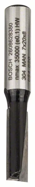Drážkovací fréza 8 mm, D1 7 mm, L 20 mm, G 51 mm Drážkovací fréza 8 mm, D1 7 mm, L 20 mm, G 51 mm