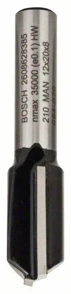 Drážkovací fréza 8 mm, D1 12 mm, L 20 mm, G 51 mm Drážkovací fréza 8 mm, D1 12 mm, L 20 mm, G 51 mm