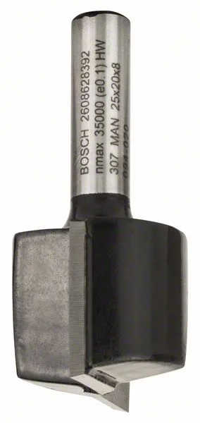 Drážkovací fréza 8 mm, D1 25 mm, L 20 mm, G 51 mm Drážkovací fréza 8 mm, D1 25 mm, L 20 mm, G 51 mm