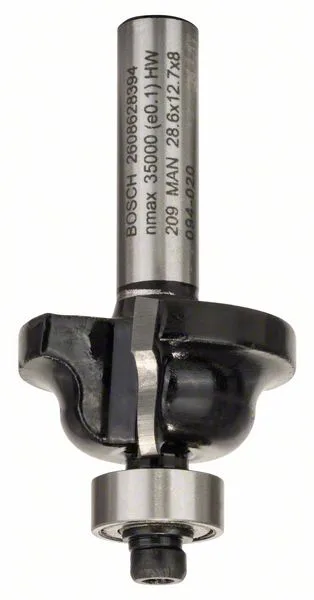 Profilová fréza B 8 mm, R1 4 mm, B 8 mm, L 12,4 mm, G 54 mm Profilová fréza B 8 mm, R1 4 mm, B 8 mm, L 12,4 mm, G 54 mm