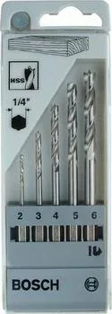 Sada vrtáků do dřeva, 6-hran,2-3-4-5-6mm BOSCH Sada vrtáků do dřeva, 6-hran,2-3-4-5-6mm BOSCH