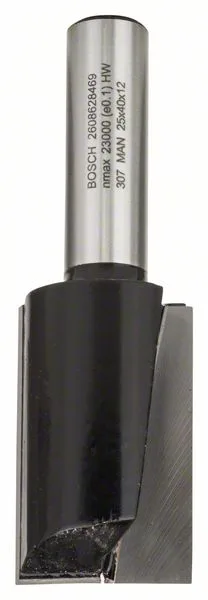 Drážkovací fréza 12 mm, D1 25 mm, L 40 mm, G 81 mm Drážkovací fréza 12 mm, D1 25 mm, L 40 mm, G 81 mm
