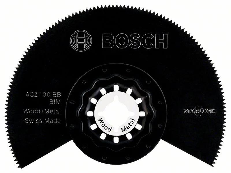 Segmentový pilový kotouč PRO ACZ 100 BB pro multifunkční nářadí, 100 mm (původní kat. č. 2.608.661.633) Segmentový pilový kotouč PRO ACZ 100 BB pro multifunkční nářadí, 100 mm (původní kat. č. 2.608.661.633)