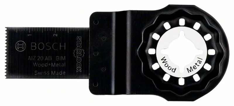 Pilový list Multi Material AIZ 20 AB, Starlock, 20 × 30 mm (původní kat. č. 2.608.661.640) Pilový list Multi Material AIZ 20 AB, Starlock, 20 × 30 mm (původní kat. č. 2.608.661.640)