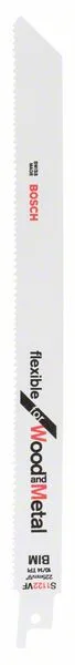 Pilový plátek do pily ocasky S 1122 VF Flexible for Wood and Metal Pilový plátek do pily ocasky S 1122 VF Flexible for Wood and Metal