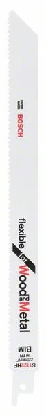 Pilový plátek do pily ocasky S 1122 HF Flexible for Wood and Metal Pilový plátek do pily ocasky S 1122 HF Flexible for Wood and Metal