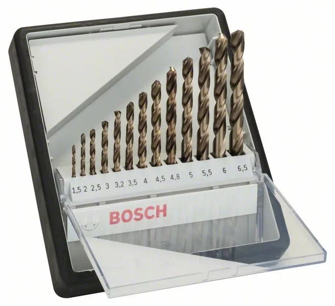 Sada vrtáků do kovu Robust Line HSS-Co, 13dílná 2607019926 Sada vrtáků do kovu Robust Line HSS-Co, 13dílná 2607019926