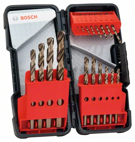 sada vrtáků 1-10mm 18dílná Toughbox HSS-Co BOSCH sada vrtáků 1-10mm 18dílná Toughbox HSS-Co BOSCH