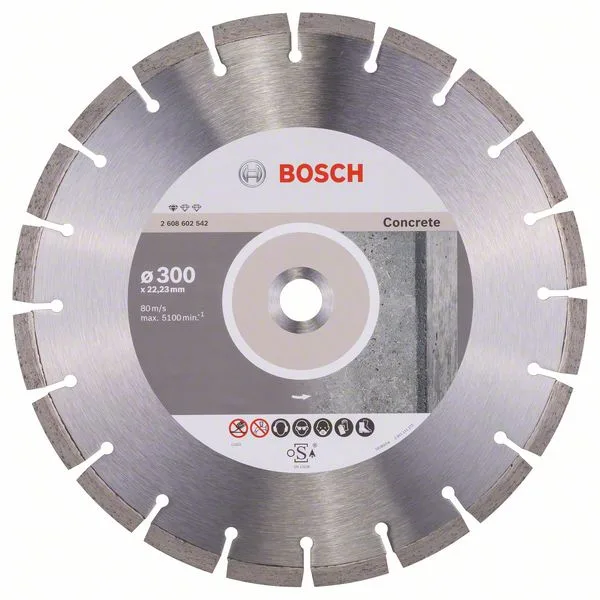 Diamantový dělicí kotouč Standard for Concrete 300 x 22,23 x 3,1 x 10 mm