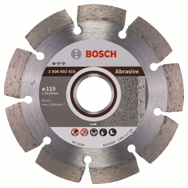 Diamantový dělicí kotouč Standard for Abrasive 115 x 22,23 x 6 x 7 mm Diamantový dělicí kotouč Standard for Abrasive 115 x 22,23 x 6 x 7 mm