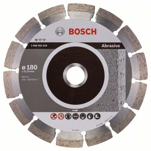 Diamantový dělicí kotouč Standard for Abrasive 180 x 22,23 x 2 x 10 mm Diamantový dělicí kotouč Standard for Abrasive 180 x 22,23 x 2 x 10 mm