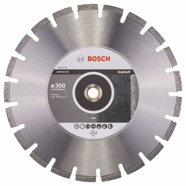 DIA kotouč Professional for Asphalt 350-20/25,4 DIA kotouč Professional for Asphalt 350-20/25,4