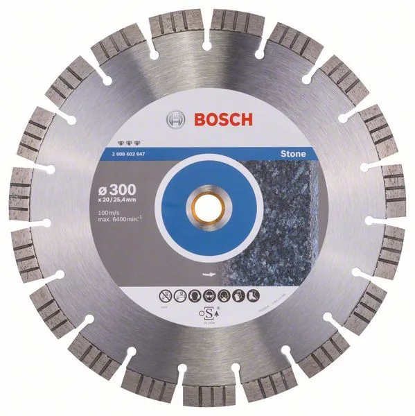 DIA kotouč Best for Stone 300-20/25,4 DIA kotouč Best for Stone 300-20/25,4
