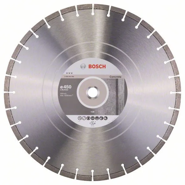 Diamantový dělicí kotouč Best for Concrete - 450 x 25,40 x 3,6 x 12 mm Diamantový dělicí kotouč Best for Concrete - 450 x 25,40 x 3,6 x 12 mm