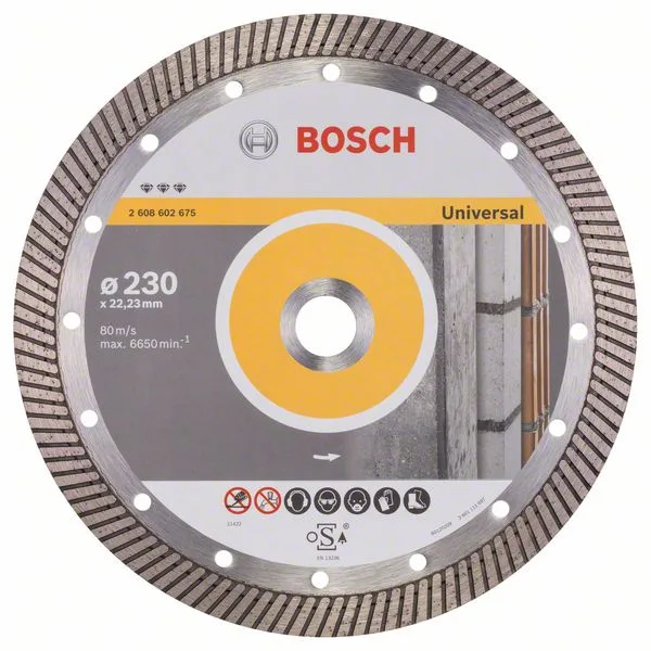 Dia kotouč 230x 2,5x22,23x15mm Best for Universal Turbo Dia kotouč 230x 2,5x22,23x15mm Best for Universal Turbo
