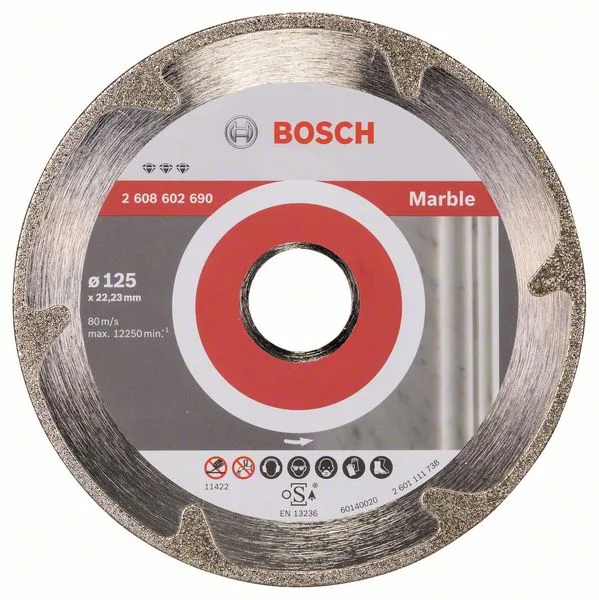 Diamantový dělicí kotouč Best for Marble 125 x 22,23 x 2,2 x 3 mm Diamantový dělicí kotouč Best for Marble 125 x 22,23 x 2,2 x 3 mm