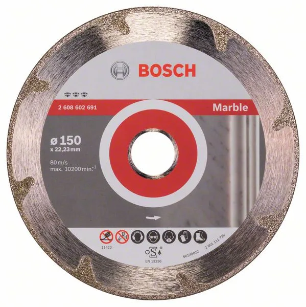Diamantový dělicí kotouč Best for Marble 150 x 22,23 x 2,2 x 3 mm - 