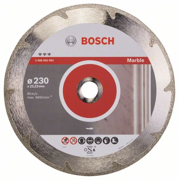 Diamantový dělicí kotouč Best for Marble 230 x 22,23 x 2,2 x 3 mm Diamantový dělicí kotouč Best for Marble 230 x 22,23 x 2,2 x 3 mm