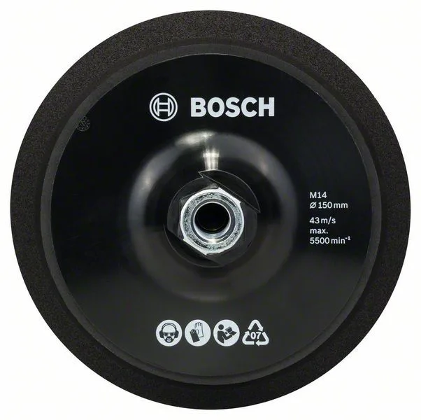 Podložka upnutí M14 velcro, 150 mm Podložka upnutí M14 velcro, 150 mm