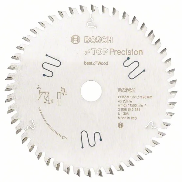 Pilový kotouč EXPERT Wood, 165 × 1,8/1,3 × 20 mm, T48 (původní kat. č. 2.608.642.384) Pilový kotouč EXPERT Wood, 165 × 1,8/1,3 × 20 mm, T48 (původní kat. č. 2.608.642.384)