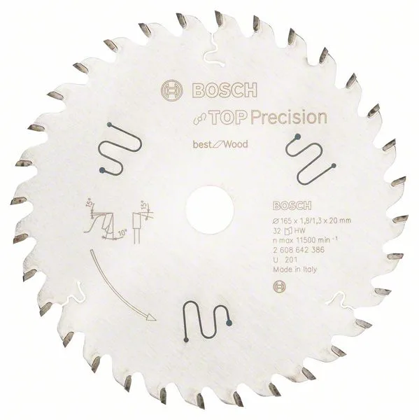 Pilový kotouč EXPERT Wood, 165 × 1,8/1,3 × 20 mm, T32 (původní kat. č. 2.608.642.386) Pilový kotouč EXPERT Wood, 165 × 1,8/1,3 × 20 mm, T32 (původní kat. č. 2.608.642.386)