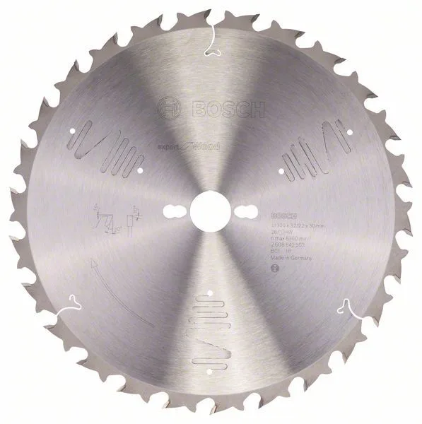 Pilový kotouč EXPERT Wood, 300 × 3,2/2,2 × 30 mm, T26 (původní kat. č. 2.608.642.503) Pilový kotouč EXPERT Wood, 300 × 3,2/2,2 × 30 mm, T26 (původní kat. č. 2.608.642.503)