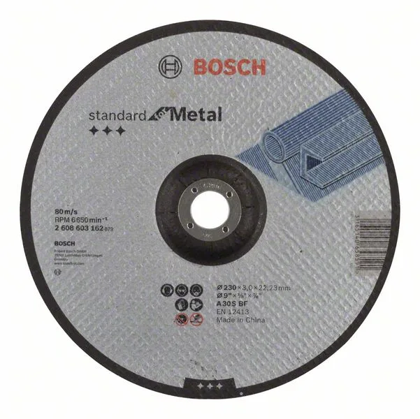 Dělicí kotouč profilovaný Standard for Metal A 30 S BF, 230 mm, 22,23 mm, 3,0 mm Dělicí kotouč profilovaný Standard for Metal A 30 S BF, 230 mm, 22,23 mm, 3,0 mm