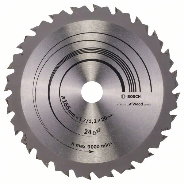 Pilový kotouč Speedline Wood 165 x 20/16 x 1,7 mm, 24 Pilový kotouč Speedline Wood 165 x 20/16 x 1,7 mm, 24