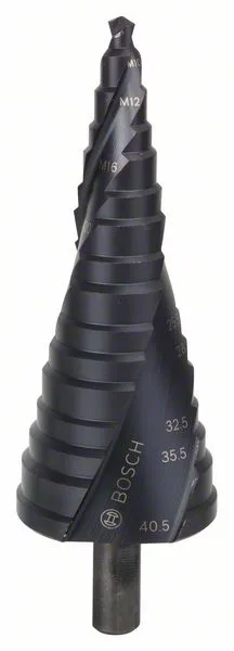 Stupňovitý vrták HSS-AlTiN M10-M40, 10,0 mm, 125,5 mm Stupňovitý vrták HSS-AlTiN M10-M40, 10,0 mm, 125,5 mm