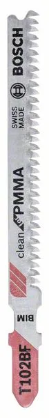 Pilový plátek do kmitací pilky T 102 BF Clean for PVC Pilový plátek do kmitací pilky T 102 BF Clean for PVC