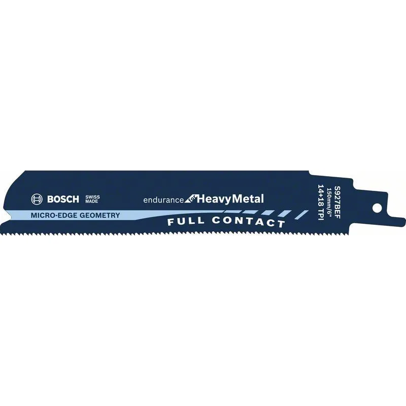 Pilový plátek do pily ocasky S 927 BEF Endurance for Heavy Metal