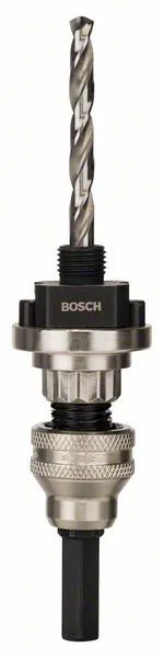 HEX Q-lock adaptér pro 1/2“ a 5/8“ závit se střed. vrtákem HSS-G (1/4“ upínání) HEX Q-lock adaptér pro 1/2“ a 5/8“ závit se střed. vrtákem HSS-G (1/4“ upínání)