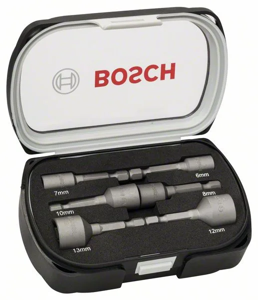 6dílná sada nástrčných klíčů 50 mm; 6, 7, 8, 10, 12, 13 mm