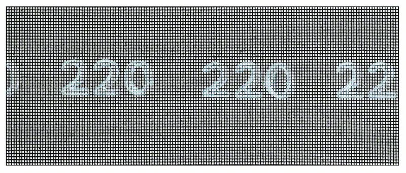 Brusná mřížka 115 x 280 mm, 220 Brusná mřížka 115 x 280 mm, 220