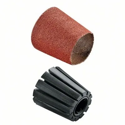 Kónická stopka pro brusný pás 30 mm + brusný pás BOSCH Příslušenství k PRR 250 ES Kónická stopka pro brusný pás 30 mm + brusný pás BOSCH Příslušenství k PRR 250 ES