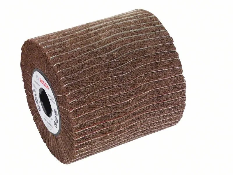 Lamelový brusný válec komb. s filcem pro satin. brusku, 100x100x19 mm, hrubý Lamelový brusný válec komb. s filcem pro satin. brusku, 100x100x19 mm, hrubý