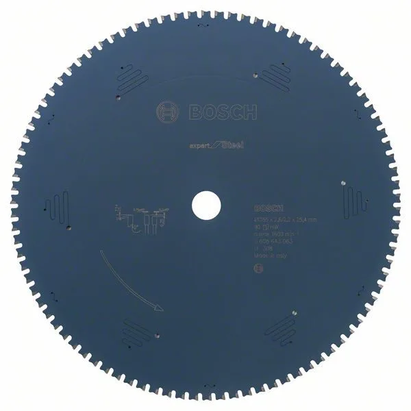 pil. kotouč na kov Expert for Steel 355x25,4x2,6/2,2mm, 90z pil. kotouč na kov Expert for Steel 355x25,4x2,6/2,2mm, 90z