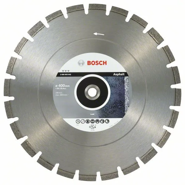 Diamantový dělicí kotouč Best for Asphalt - 400 x 20/25,40 x 3,2 x 12 mm Diamantový dělicí kotouč Best for Asphalt - 400 x 20/25,40 x 3,2 x 12 mm
