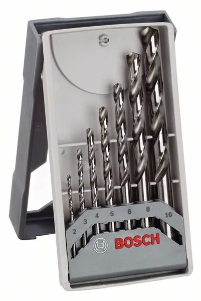 7dílná sada vrtáků do kovu Mini X-Line HSS-G, 135° 2; 3; 4; 5; 6; 8; 10 mm 7dílná sada vrtáků do kovu Mini X-Line HSS-G, 135° 2; 3; 4; 5; 6; 8; 10 mm
