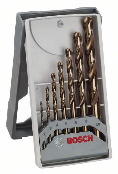 sada vrtáků 2-10 7díl.nerez Mini X-Line HSS-Co, 135° BOSCH