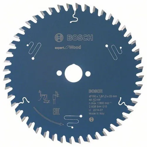 Pilový kotouč EXPERT Wood, 160 × 1,8/1,2 × 20 mm, T48 (původní kat. č. 2.608.644.015) Pilový kotouč EXPERT Wood, 160 × 1,8/1,2 × 20 mm, T48 (původní kat. č. 2.608.644.015)