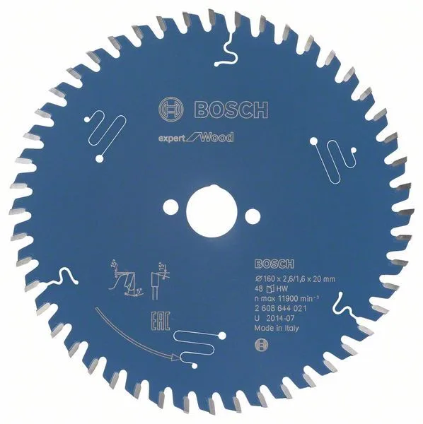 Pilový kotouč Expert for Wood 160 x 20 x 2,6 mm, 48 Pilový kotouč Expert for Wood 160 x 20 x 2,6 mm, 48