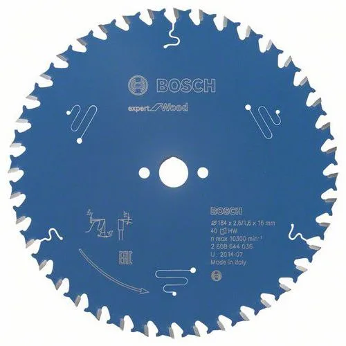 Pilový kotouč Expert for Wood 184 x 16 x 2,6 mm, 40 Pilový kotouč Expert for Wood 184 x 16 x 2,6 mm, 40