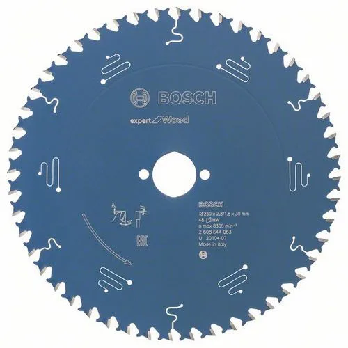 Pilový kotouč EXPERT Wood, 230 × 2,5/1,8 × 30 mm, T48 (původní kat. č. 2.608.644.063) Pilový kotouč EXPERT Wood, 230 × 2,5/1,8 × 30 mm, T48 (původní kat. č. 2.608.644.063)