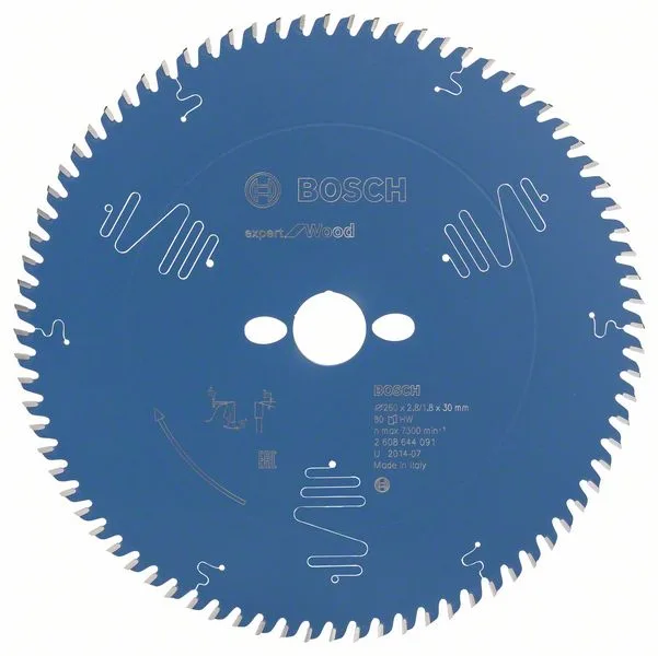 Pilový kotouč EXPERT Wood, 260 × 2,5/1,8 × 30 mm, T80 (původní kat. č. 2.608.644.091) Pilový kotouč EXPERT Wood, 260 × 2,5/1,8 × 30 mm, T80 (původní kat. č. 2.608.644.091)