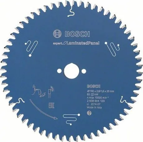 Pilový kotouč Expert for Laminated Panel 190 x 20 x 2,6 mm, 60 Pilový kotouč Expert for Laminated Panel 190 x 20 x 2,6 mm, 60