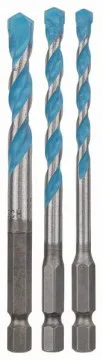 Sada vrtáků HEX-9 MultiConstruction 3ks (5/6/8mm) Sada vrtáků HEX-9 MultiConstruction 3ks (5/6/8mm)