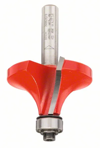 Zaoblovací fréza 8 mm, D 44,4 mm, R1 15,9 mm, L 22,2 mm, G 64 mm Zaoblovací fréza 8 mm, D 44,4 mm, R1 15,9 mm, L 22,2 mm, G 64 mm