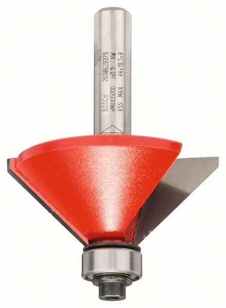 Fazetovací fréza 8 mm, D 44 mm, L 18,5 mm, G 61 mm Fazetovací fréza 8 mm, D 44 mm, L 18,5 mm, G 61 mm